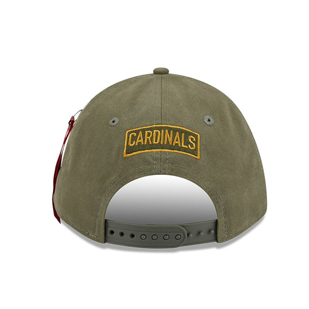 St. Louis Cardinals New Era x Alpha Industries A-Frame 9FORTY Adjustable Hat | MLB Sale