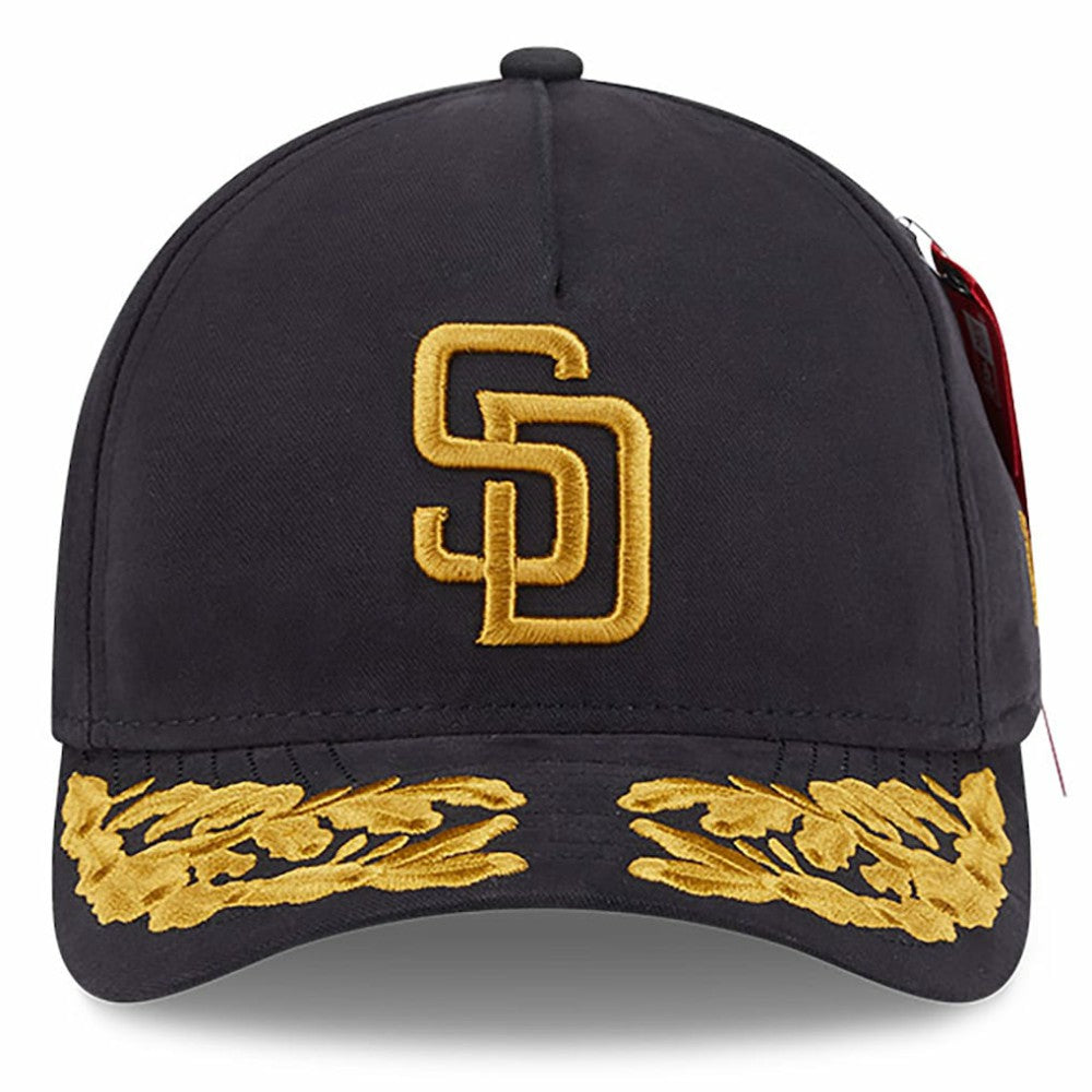 San Diego Padres New Era x Alpha Industries A-Frame 9FORTY Adjustable Hat | MLB Online