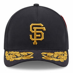 San Francisco Giants New Era x Alpha Industries A-Frame 9FORTY Adjustable Hat | MLB For sale