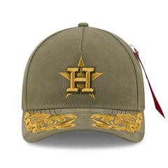 Houston Astros New Era x Alpha Industries A-Frame 9FORTY Adjustable Hat | MLB Sale