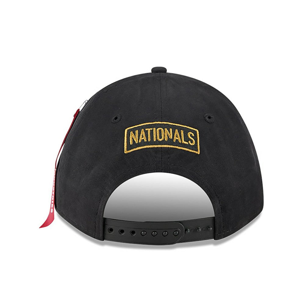 Washington Nationals New Era x Alpha Industries A-Frame 9FORTY Adjustable Hat | MLB US