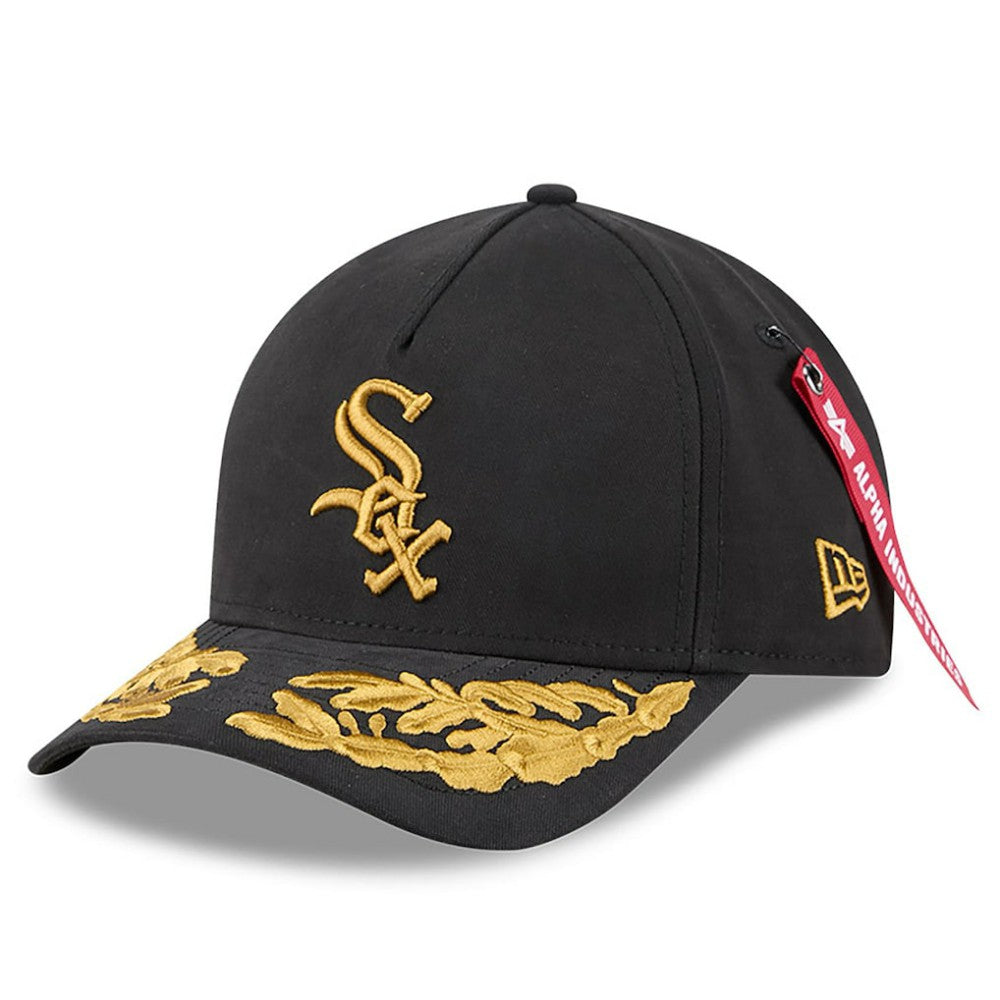 Chicago White Sox New Era x Alpha Industries A-Frame 9FORTY Adjustable Hat | MLB For sale