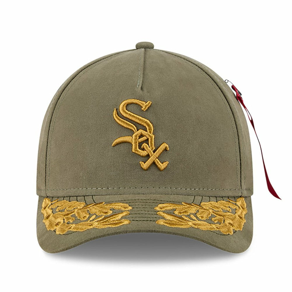 Chicago White Sox New Era x Alpha Industries A-Frame 9FORTY Adjustable Hat | MLB Discount