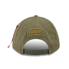 Los Angeles Dodgers New Era x Alpha Industries A-Frame 9FORTY Adjustable Hat | MLB For sale
