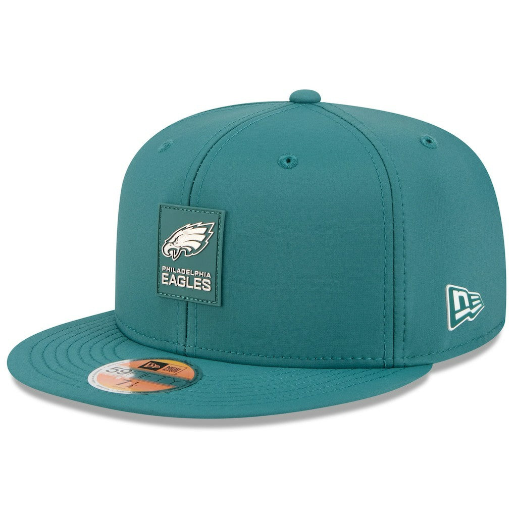 Philadelphia Eagles New Era 2025 Sideline 59FIFTY Fitted Hat