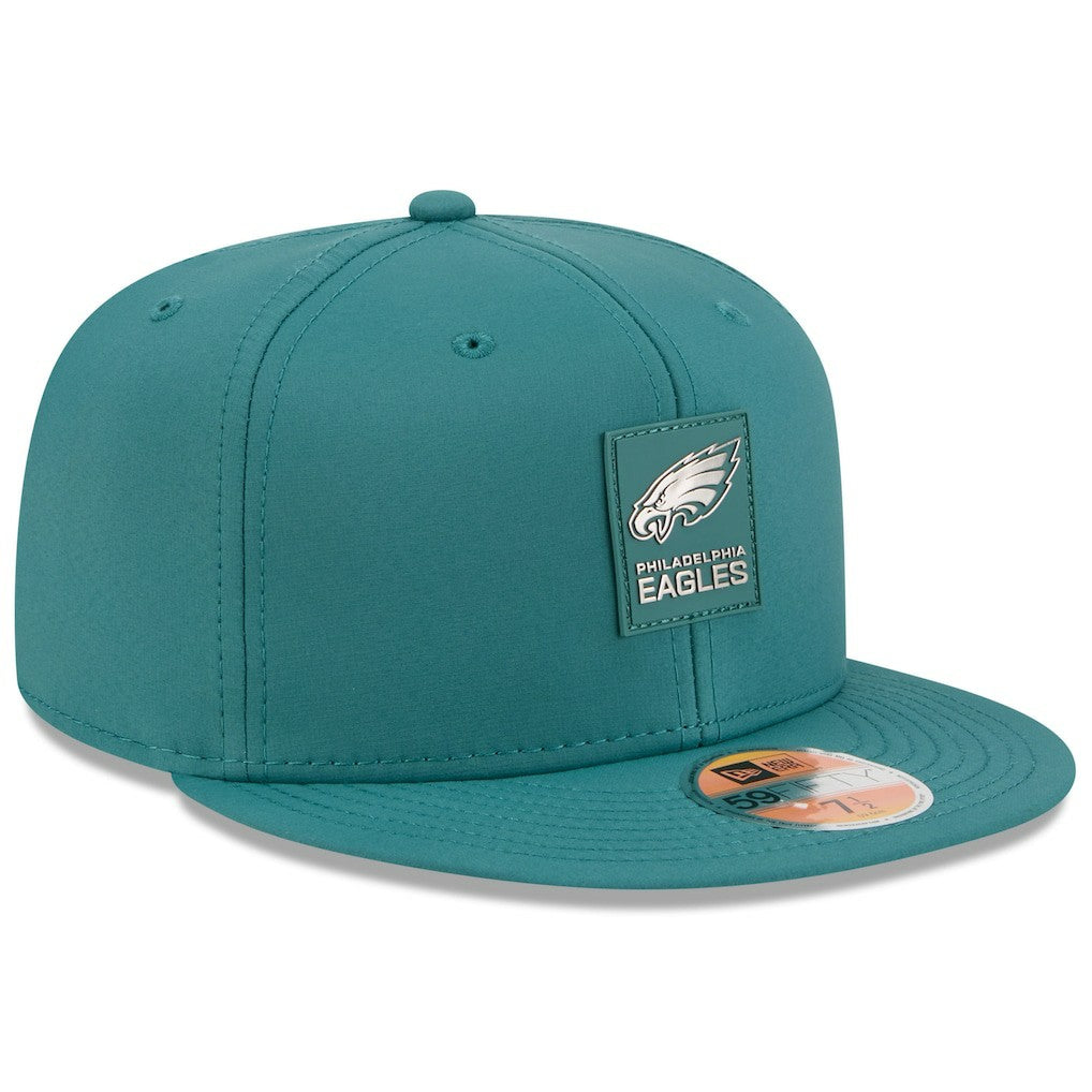 Philadelphia Eagles New Era 2025 Sideline 59FIFTY Fitted Hat