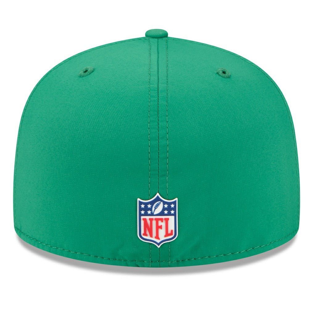 Philadelphia Eagles New Era 2025 Sideline Throwback 59FIFTY Fitted Hat