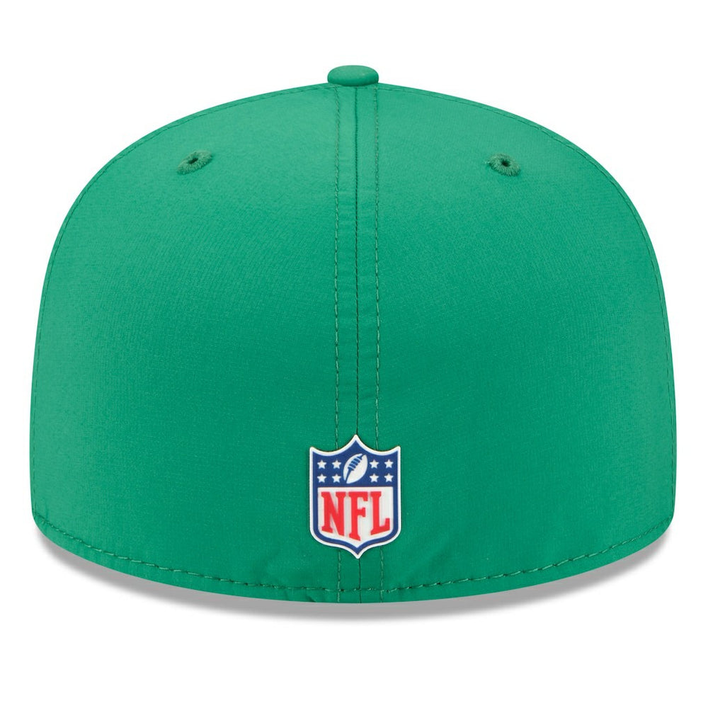 Philadelphia Eagles New Era 2025 Sideline Throwback 59FIFTY Fitted Hat