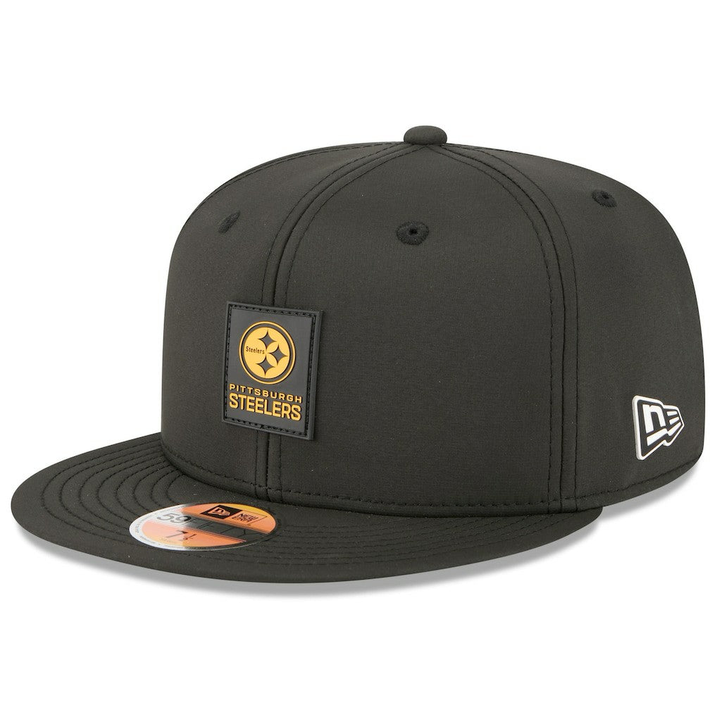 Pittsburgh Steelers New Era 2025 Sideline 59FIFTY Fitted Hat