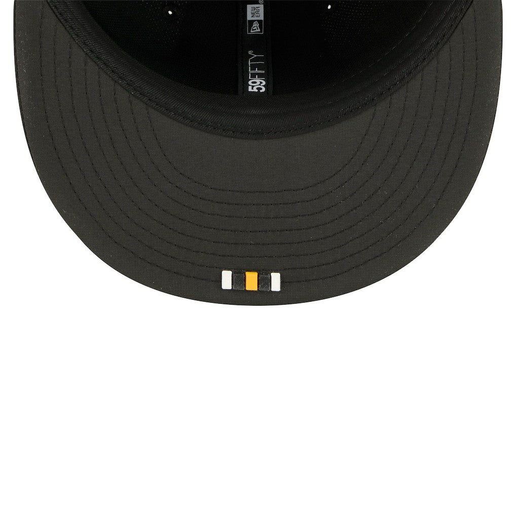 Pittsburgh Steelers New Era 2025 Sideline 59FIFTY Fitted Hat