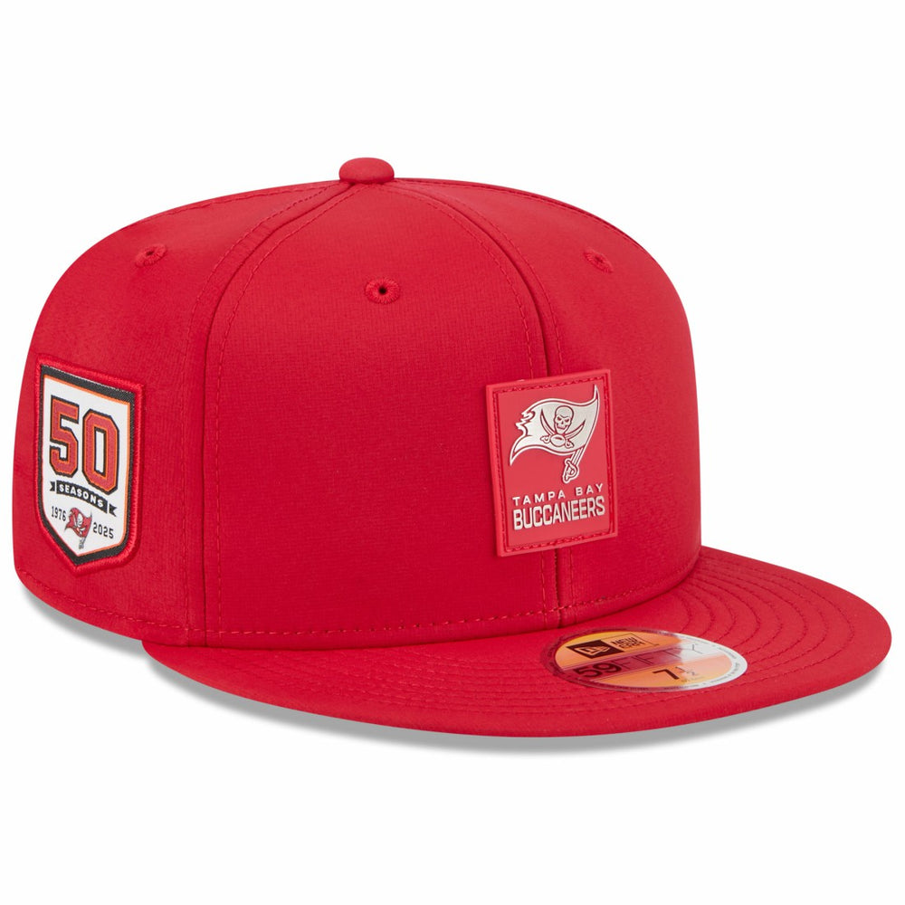 Tampa Bay Buccaneers New Era 2025 Sideline 59FIFTY Fitted Hat