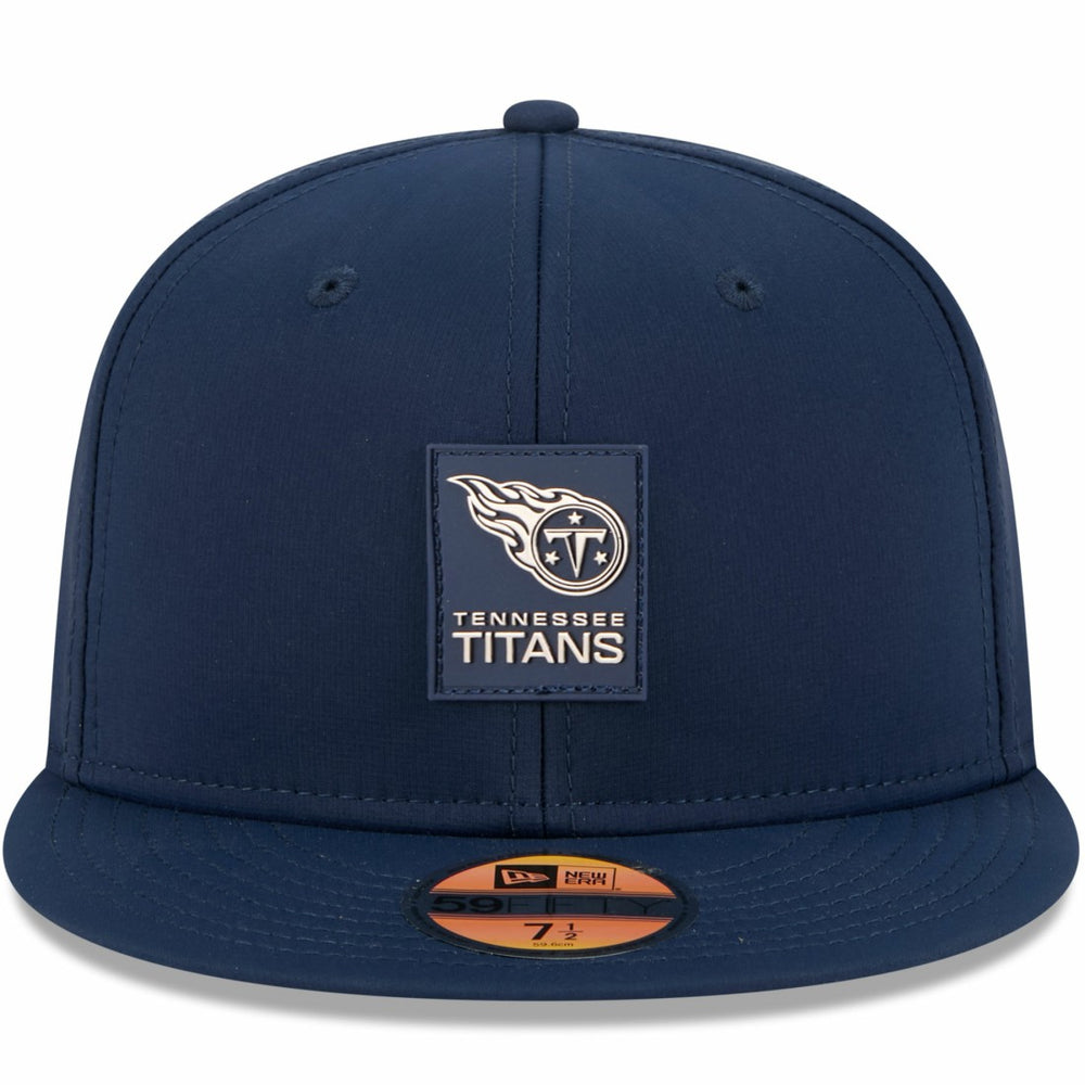 Tennessee Titans New Era 2025 Sideline 59FIFTY Fitted Hat