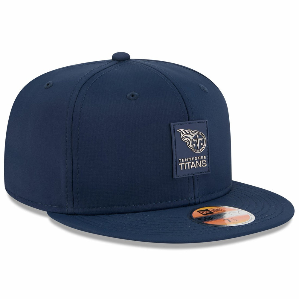 Tennessee Titans New Era 2025 Sideline 59FIFTY Fitted Hat