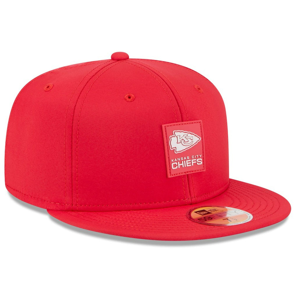 Kansas City Chiefs New Era 2025 Sideline 59FIFTY Fitted Hat
