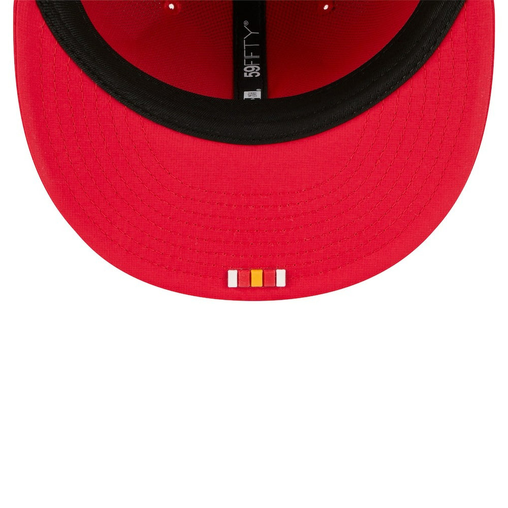 Kansas City Chiefs New Era 2025 Sideline 59FIFTY Fitted Hat