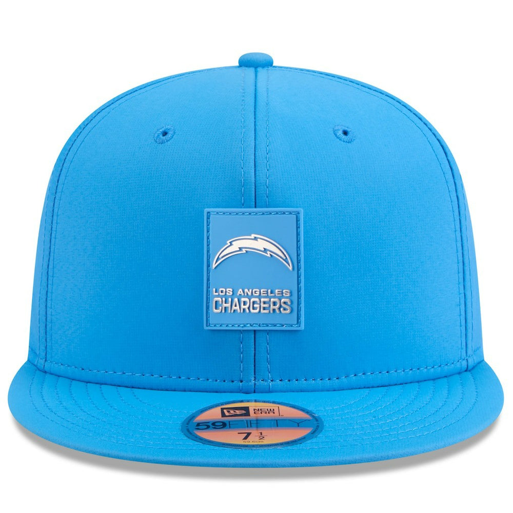 Los Angeles Chargers New Era 2025 Sideline 59FIFTY Fitted Hat