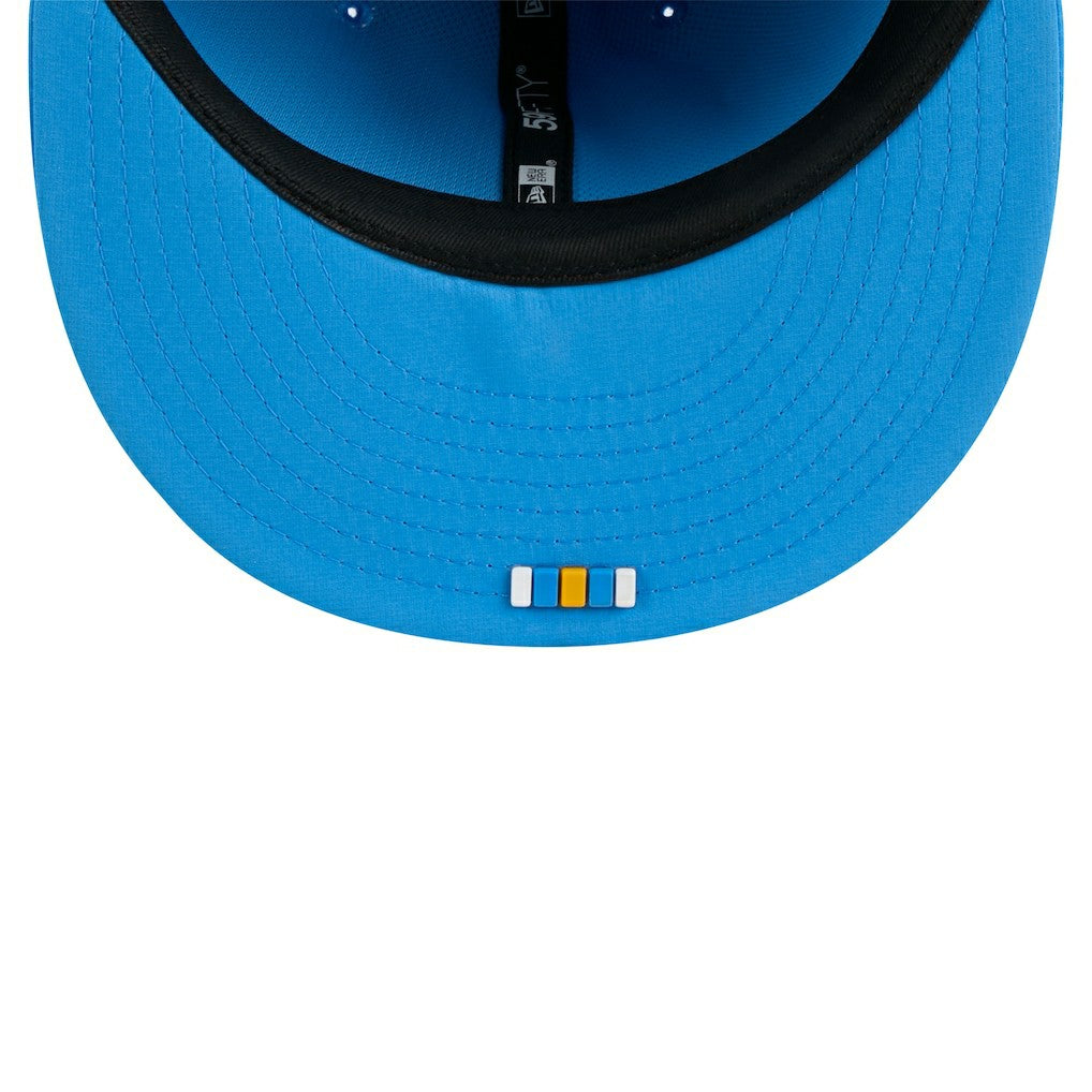 Los Angeles Chargers New Era 2025 Sideline 59FIFTY Fitted Hat