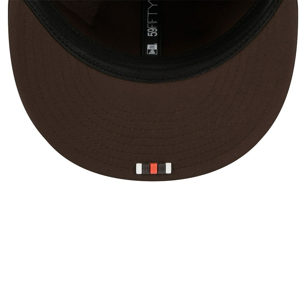Cleveland Browns New Era 2025 Sideline 59FIFTY Fitted Hat