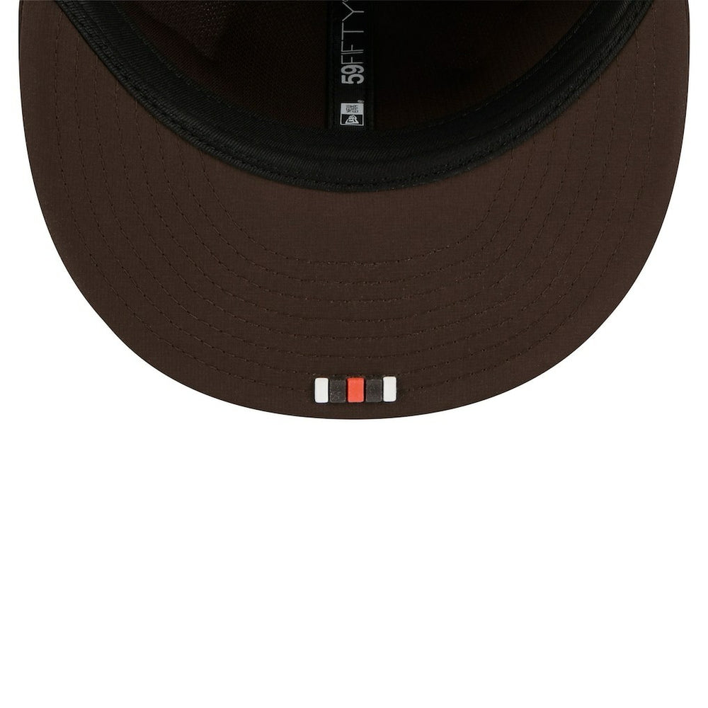 Cleveland Browns New Era 2025 Sideline 59FIFTY Fitted Hat
