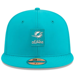 Miami Dolphins New Era 2025 Sideline 59FIFTY Fitted Hat