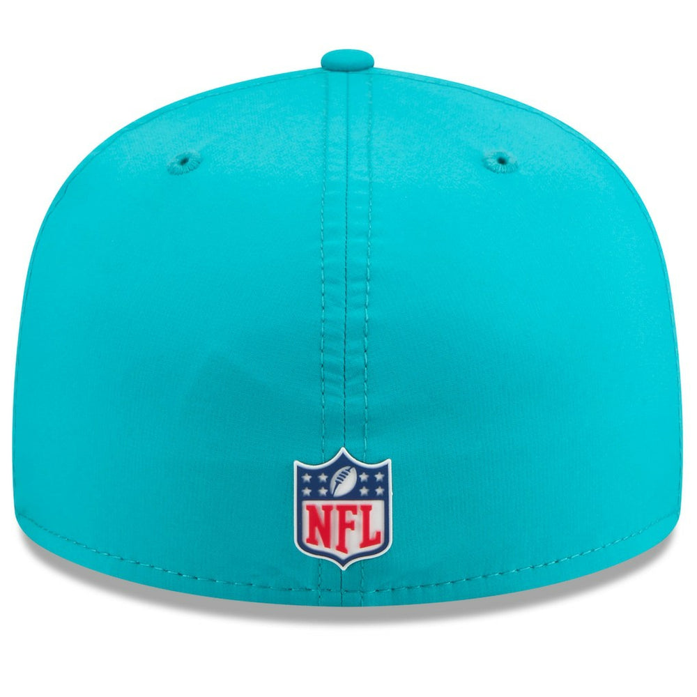 Miami Dolphins New Era 2025 Sideline 59FIFTY Fitted Hat