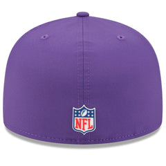 Minnesota Vikings New Era 2025 Sideline 59FIFTY Fitted Hat