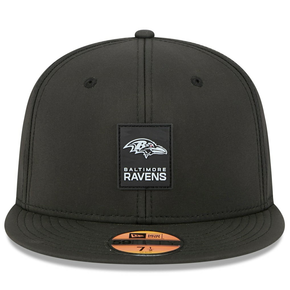 Baltimore Ravens New Era 2025 Sideline 59FIFTY Fitted Hat