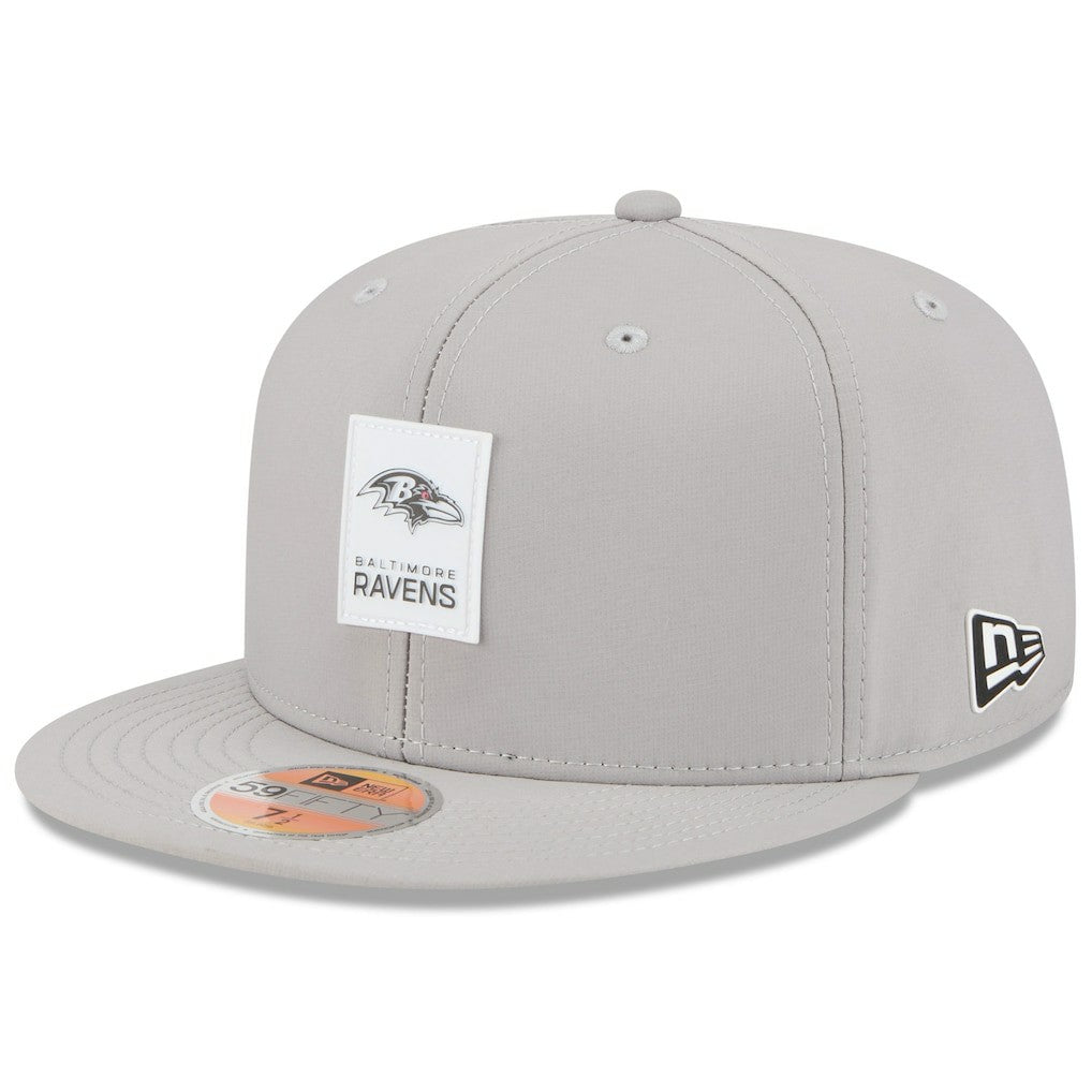 Baltimore Ravens New Era 2025 Sideline 59FIFTY Fitted Hat
