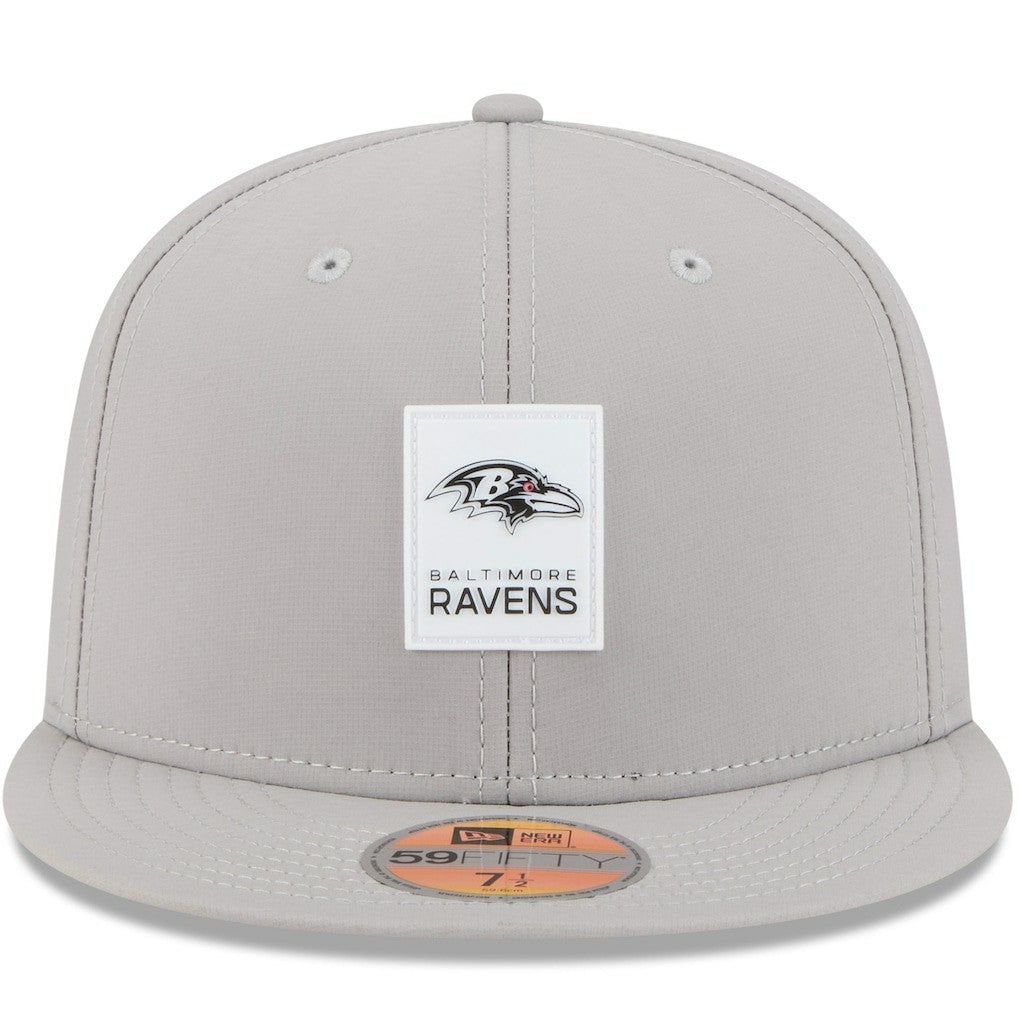 Baltimore Ravens New Era 2025 Sideline 59FIFTY Fitted Hat