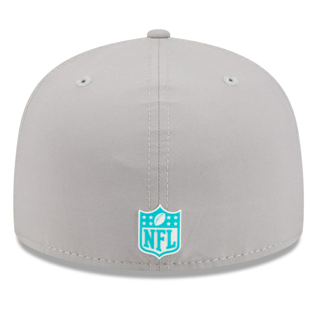 Miami Dolphins New Era 2025 Sideline 59FIFTY Fitted Hat