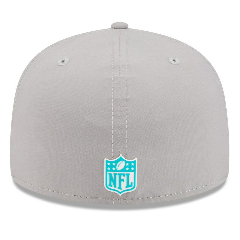 Miami Dolphins New Era 2025 Sideline 59FIFTY Fitted Hat