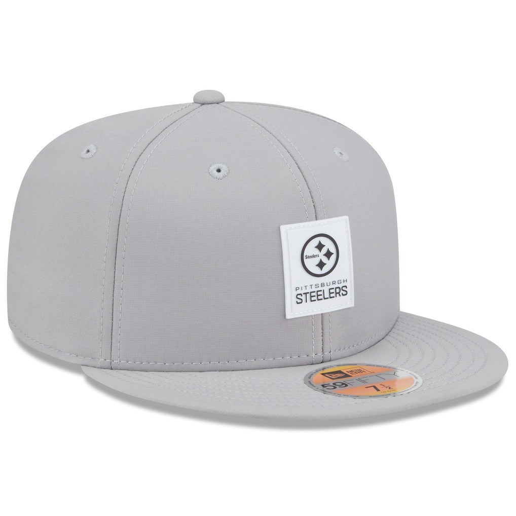 Pittsburgh Steelers New Era 2025 Sideline 59FIFTY Fitted Hat