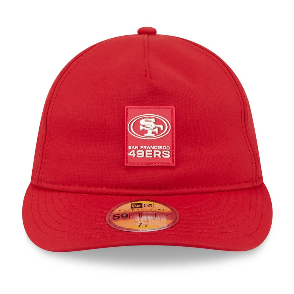 San Francisco 49ers New Era 2025 Sideline Retro Crown 59FIFTY Fitted Hat