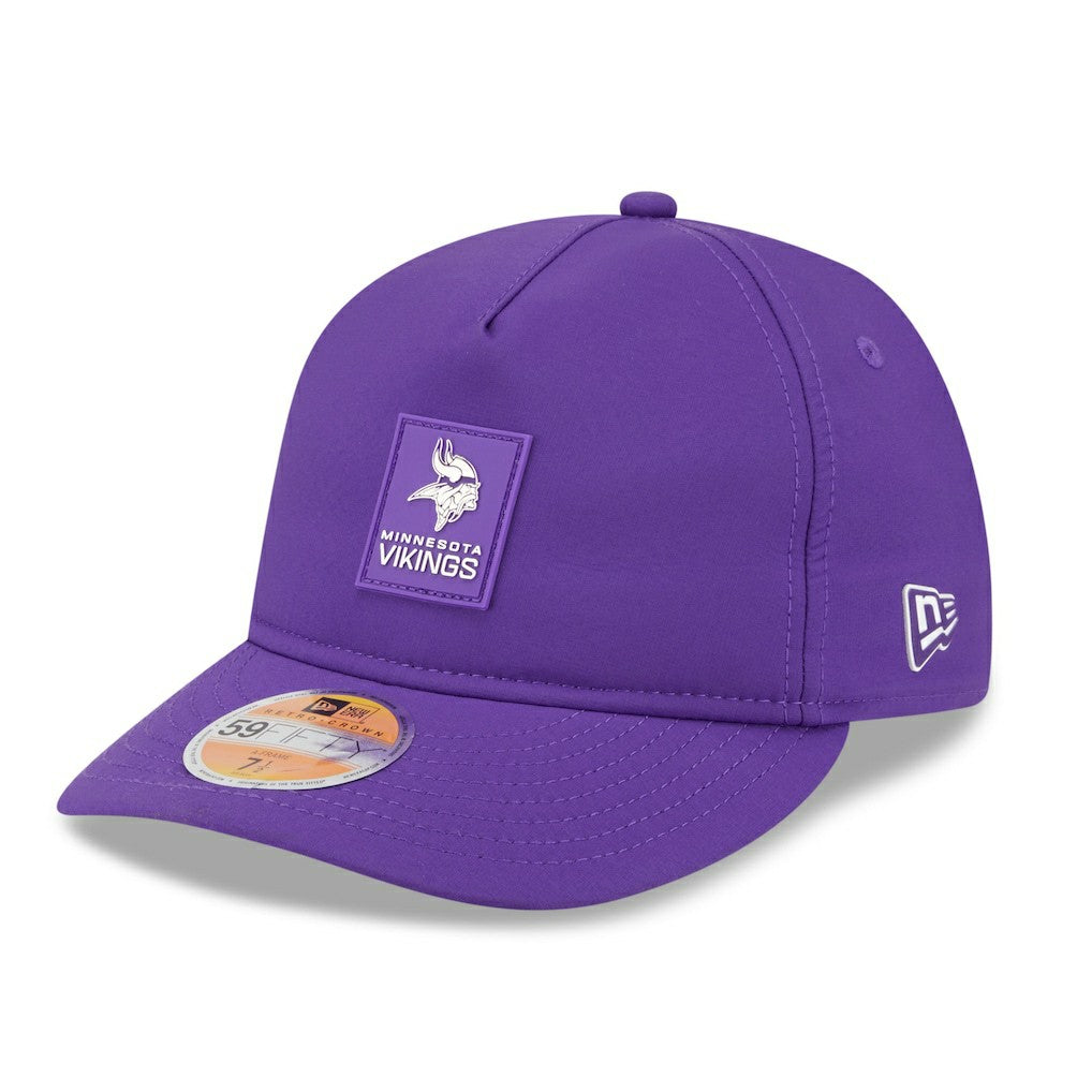 Minnesota Vikings New Era 2025 Sideline Retro Crown 59FIFTY Fitted Hat