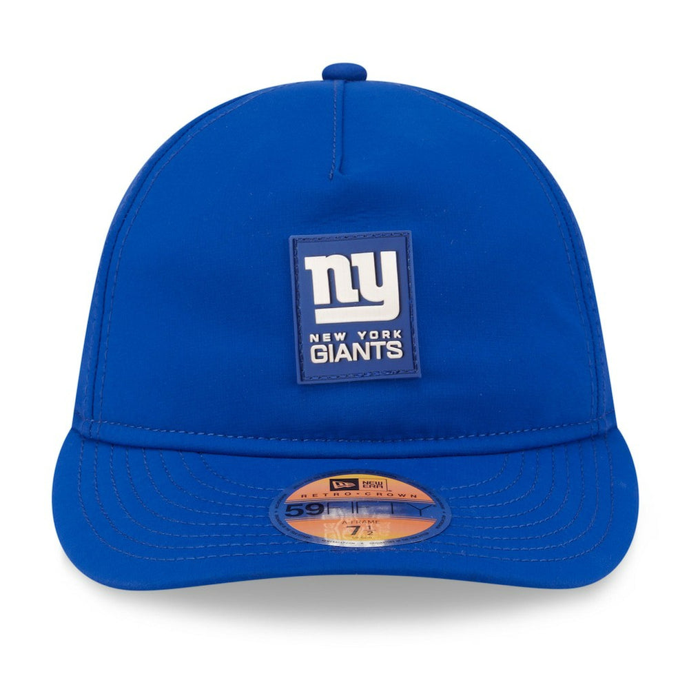 New York Giants New Era 2025 Sideline Retro Crown 59FIFTY Fitted Hat