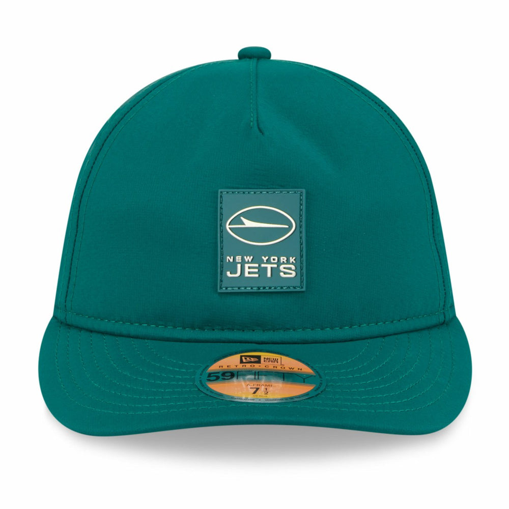 New York Jets New Era 2025 Sideline Retro Crown 59FIFTY Fitted Hat