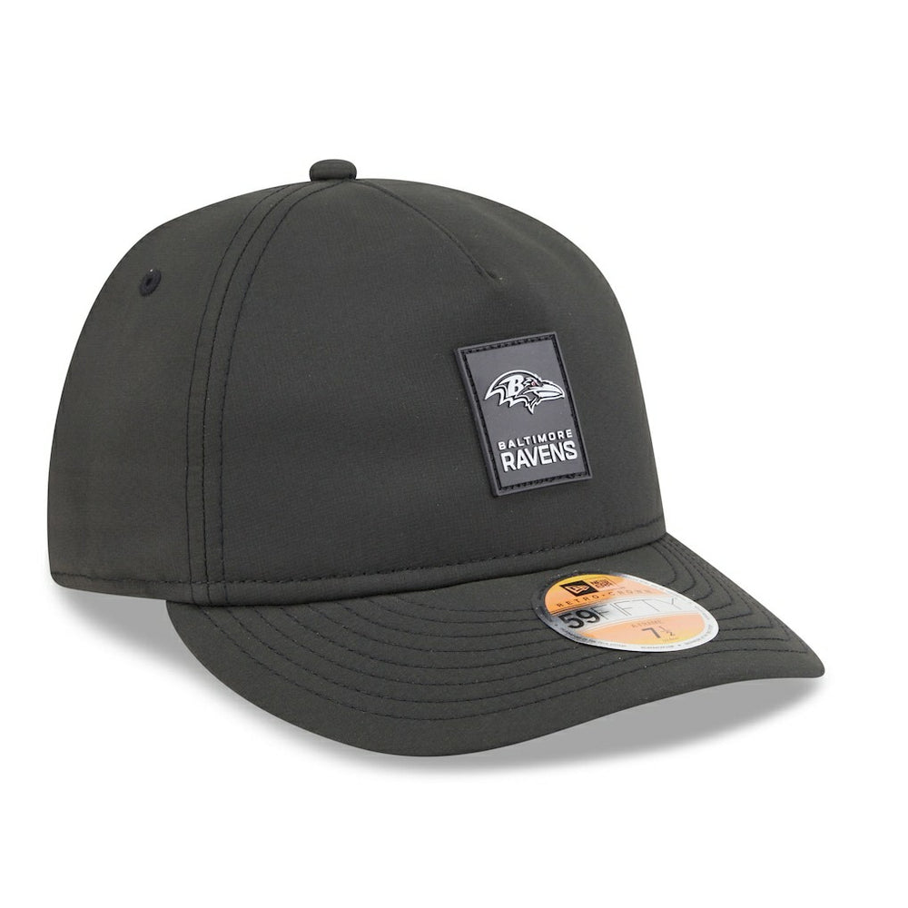 Baltimore Ravens New Era 2025 Sideline Retro Crown 59FIFTY Fitted Hat