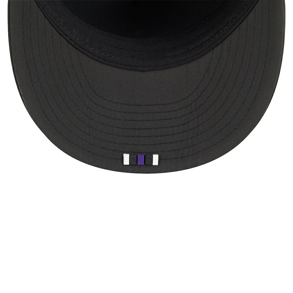 Baltimore Ravens New Era 2025 Sideline Retro Crown 59FIFTY Fitted Hat