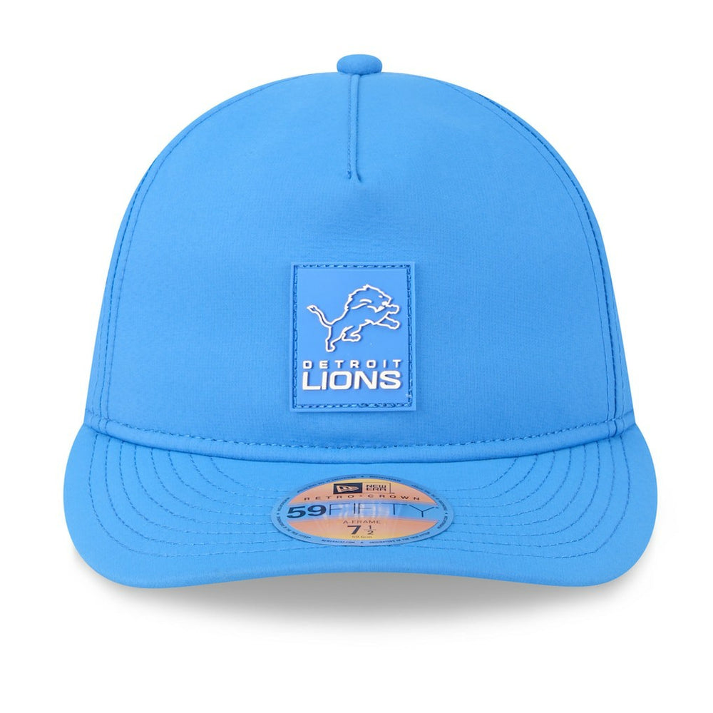 Detroit Lions New Era 2025 Sideline Retro Crown 59FIFTY Fitted Hat