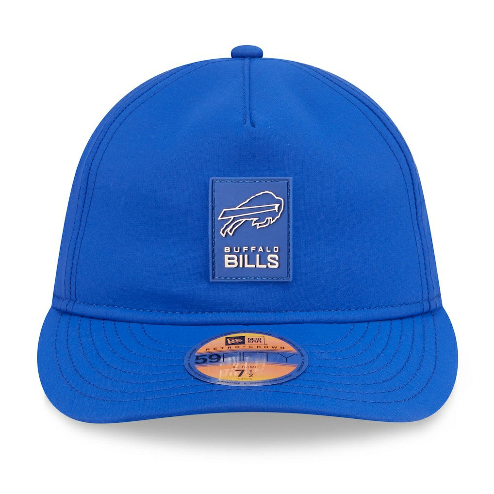 Buffalo Bills New Era 2025 Sideline Retro Crown 59FIFTY Fitted Hat