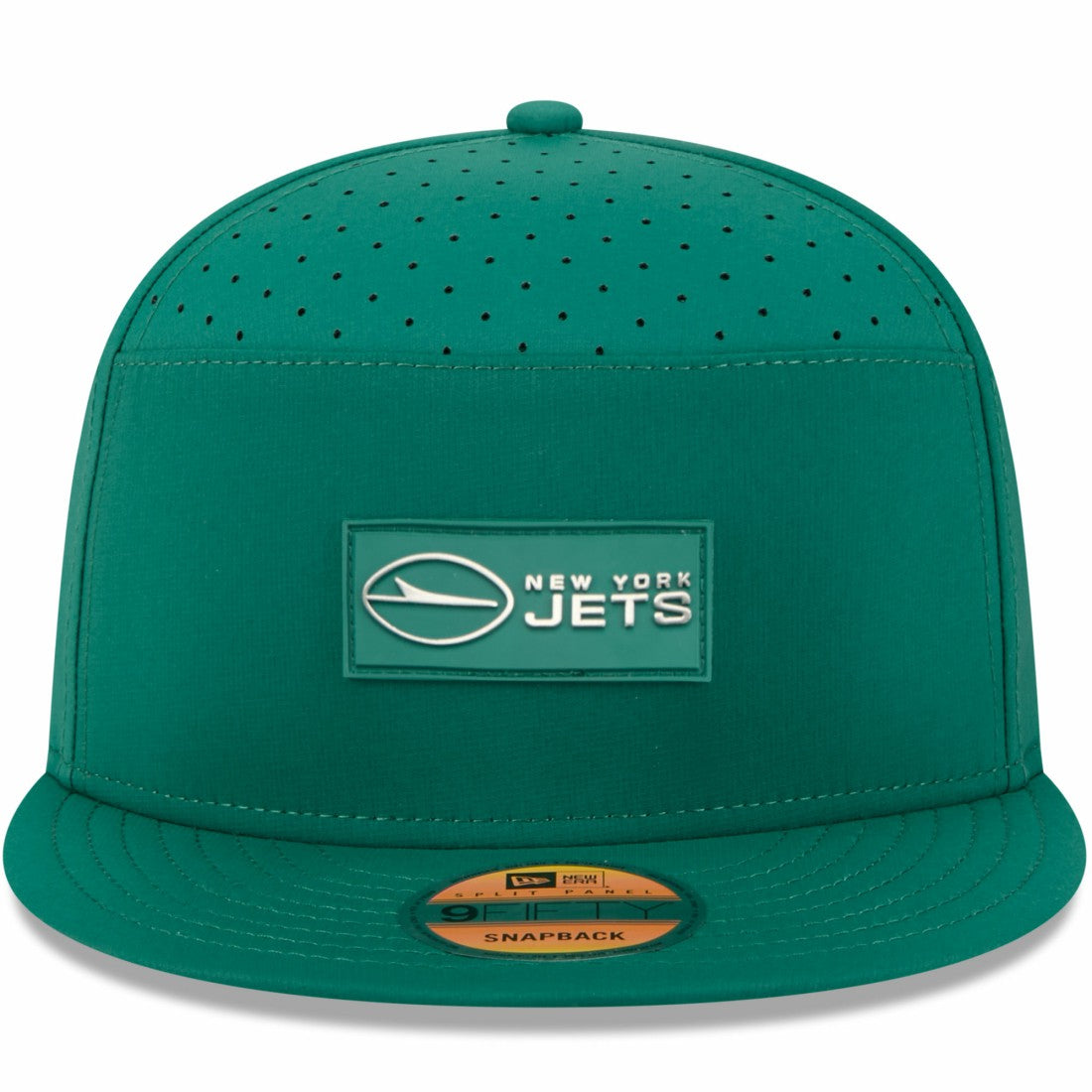 New York Jets New Era 2025 Sideline Split Panel 9FIFTY Snapback Hat