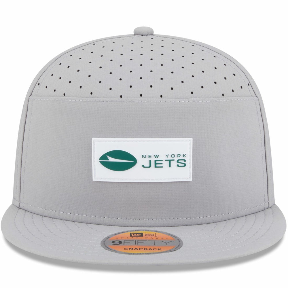 New York Jets New Era 2025 Sideline Split Panel 9FIFTY Snapback Hat