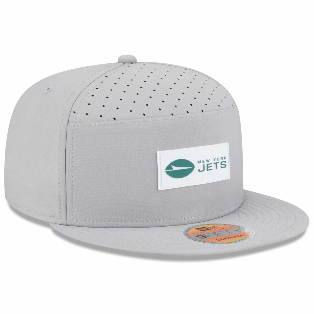 New York Jets New Era 2025 Sideline Split Panel 9FIFTY Snapback Hat