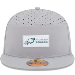 Philadelphia Eagles New Era 2025 Sideline Split Panel 9FIFTY Snapback Hat