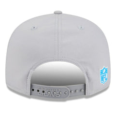 Detroit Lions New Era 2025 Sideline Split Panel 9FIFTY Snapback Hat