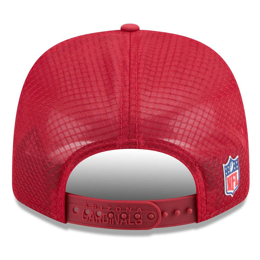 Arizona Cardinals New Era 2025 Sideline 9SEVENTY Trucker Adjustable Hat