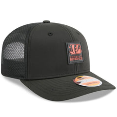 Cincinnati Bengals New Era 2025 Sideline 9SEVENTY Trucker Adjustable Hat