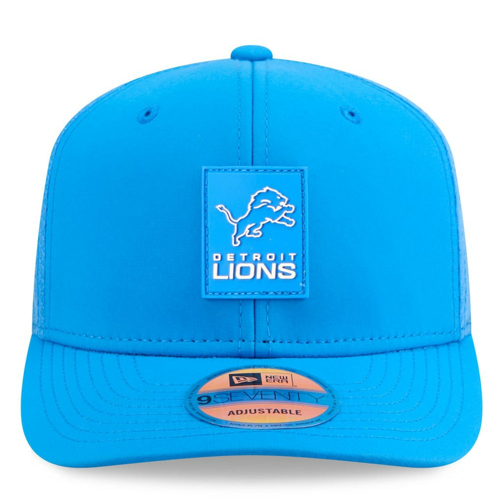 Detroit Lions New Era 2025 Sideline 9SEVENTY Trucker Adjustable Hat