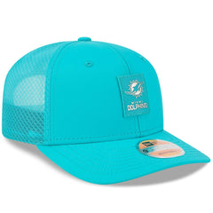 Miami Dolphins New Era 2025 Sideline 9SEVENTY Trucker Adjustable Hat
