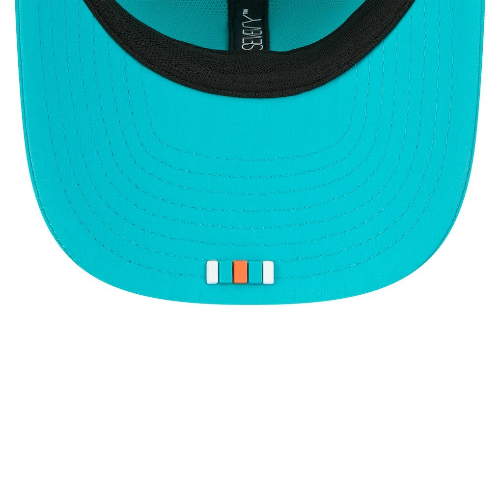Miami Dolphins New Era 2025 Sideline 9SEVENTY Trucker Adjustable Hat